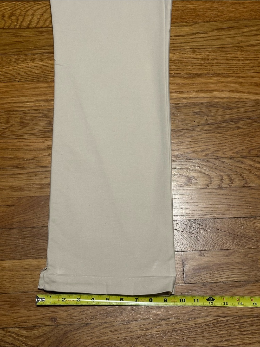 Banana Republic Martin Fit Sand Khaki Straight Wide-Leg Pants - Picture 8 of 8